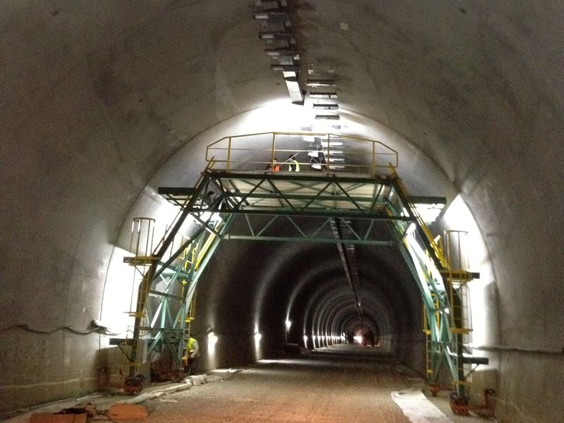 Motorway tunnel